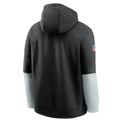 Las Vegas Raiders 2024 Sideline Club Pullover Hoodie - Black | Nike for sale