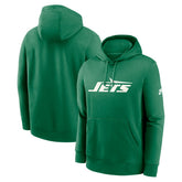 New York Jets Big & Tall Club Logo Pullover Hoodie - Green | Nike sale