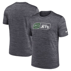 New York Jets Big & Tall Velocity Performance T-Shirt - Black | Nike on sale