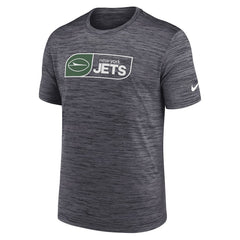 New York Jets Big & Tall Velocity Performance T-Shirt - Black | Nike on sale