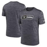 Las Vegas Raiders Big & Tall Velocity Performance T-Shirt - Black | Nike for sale