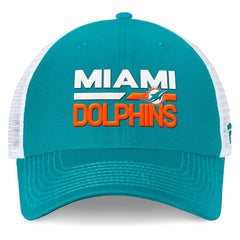 Miami Dolphins Upper Trucker Adjustable Hat - Aqua/White outlet