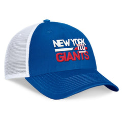 New York Giants Upper Trucker Adjustable Hat - Royal/White discount