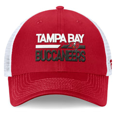Tampa Bay Buccaneers Upper Trucker Adjustable Hat - Red/White online