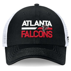 Atlanta Falcons Upper Trucker Adjustable Hat - Black/White sale