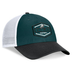 Philadelphia Eagles Bench Trucker Adjustable Hat - Midnight Green/Black cheap