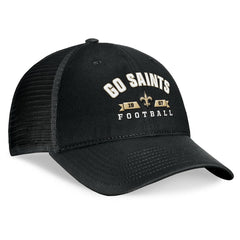 New Orleans Saints Timeout Trucker Adjustable Hat - Black outlet