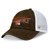 Cleveland Browns Challenge Trucker Adjustable Hat - Brown outlet