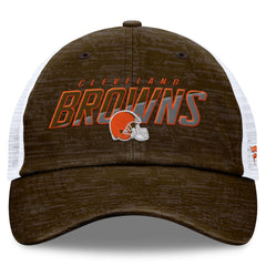 Cleveland Browns Challenge Trucker Adjustable Hat - Brown outlet