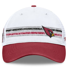 Arizona Cardinals Flawless Stripe Adjustable Hat - White/Cardinal sale