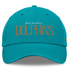 Miami Dolphins Women's Review Unstructured Adjustable Hat - Aqua on sale