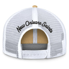 New Orleans Saints Women's Slogan Trucker Adjustable Hat - Gold on sale