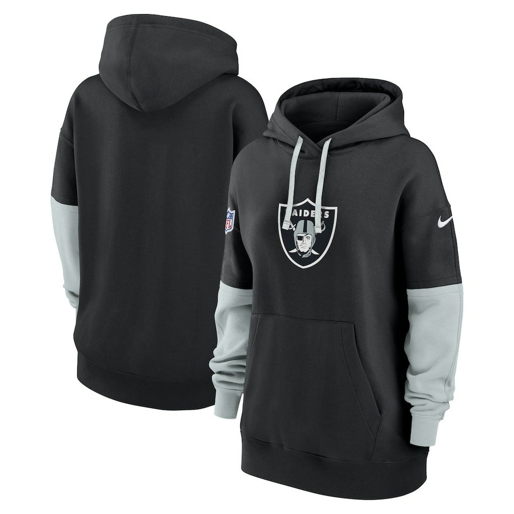 Las Vegas Raiders Women's Sideline Essential Hoodie - Black | Nike for sale
