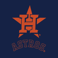 Houston Astros Women's Backup Option Pullover Hoodie - Navy/White
