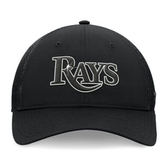 Tampa Bay Rays Spacer Mesh Flex Hat - Black