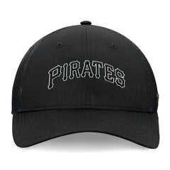 Pittsburgh Pirates Spacer Mesh Flex Hat - Black
