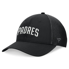 San Diego Padres Spacer Mesh Flex Hat - Black