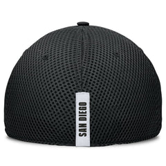 San Diego Padres Spacer Mesh Flex Hat - Black