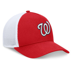Washington Nationals Fundamental A-Frame Adjustable Hat - Red