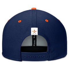 Houston Astros Fundamental Bold Snapback Hat - Navy/Orange