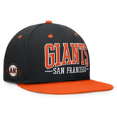 San Francisco Giants Fundamental Bold Snapback Hat - Black/Orange