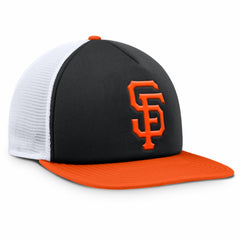 San Francisco Giants Fundamental Foam Front Snapback Hat - Black/White