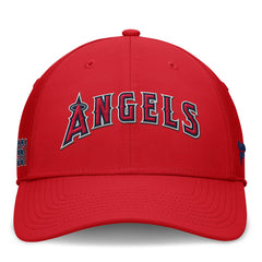 Los Angeles Angels Fundamental Tag Flex Hat - Red