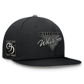Chicago White Sox Fundamental Tri-Script Fitted Hat - Black