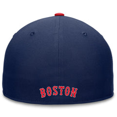 Boston Red Sox Fundamental Tri-Script Fitted Hat - Navy