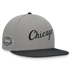Chicago White Sox Fundamental Two-Tone Fitted Hat - Gray