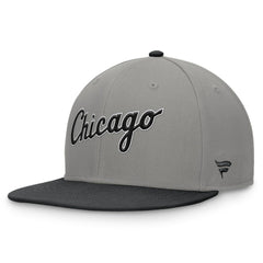 Chicago White Sox Fundamental Two-Tone Fitted Hat - Gray