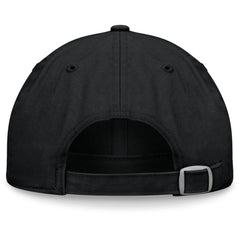 Pittsburgh Pirates Women's Fundamental Script Logo Adjustable Hat - Black