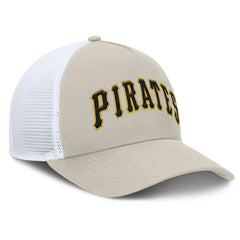 Pittsburgh Pirates Heritage Light Khaki A-Frame Adjustable Hat - Khaki