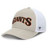 San Francisco Giants Heritage Light Khaki A-Frame Adjustable Hat - Khaki