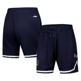 Atlanta Braves Pro Standard Women's Classic Mesh Shorts - Navy