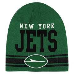 New York Jets Youth Retro Knit Beanie - Green on sale