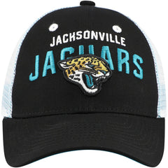 Jacksonville Jaguars Preschool Core Lockup Trucker Adjustable hat - Black for sale
