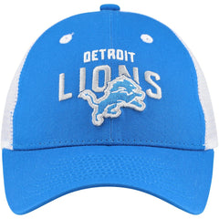 Detroit Lions Preschool Core Lockup Trucker Adjustable hat - Blue sale