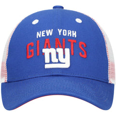 New York Giants Preschool Core Lockup Trucker Adjustable hat - Royal for sale