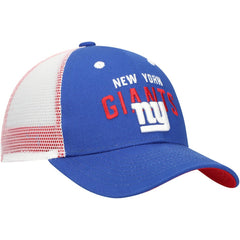 New York Giants Preschool Core Lockup Trucker Adjustable hat - Royal for sale
