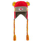 Kansas City Chiefs Youth Wordmark Ears Trooper Knit Hat - Red outlet