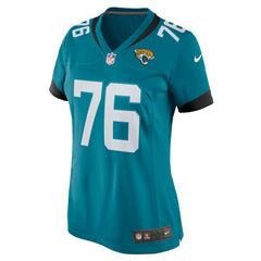 Ezra Cleveland Jacksonville Jaguars Women's Game Jersey - Teal | Nike for sale