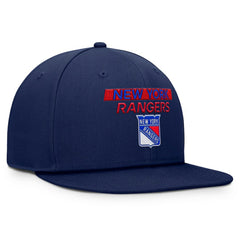 New York Rangers Fanatics Authentic Pro Prime Snapback Hat Navy