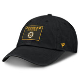 Boston Bruins Fanatics Authentic Pro Prime Adjustable Hat Black