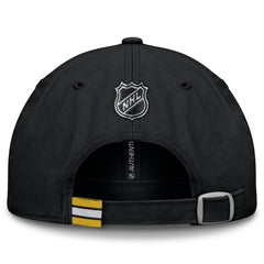 Boston Bruins Fanatics Authentic Pro Prime Adjustable Hat Black