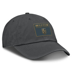 Vegas Golden Knights Fanatics Authentic Pro Prime Adjustable Hat Gray