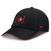 Ottawa Senators Fanatics Authentic Pro Ripstop Adjustable Hat Black/Red