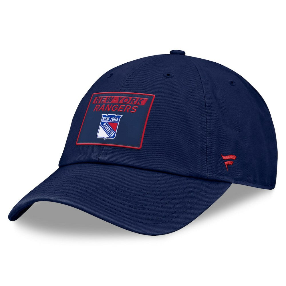 New York Rangers Fanatics Women's Authentic Pro Rink Adjustable Hat Navy