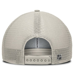 Pittsburgh Penguins Fanatics Women's Authentic Pro Road Trucker Adjustable Hat Tan
