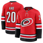 Sebastian Aho Carolina Hurricanes Fanatics Alternate Premium Jersey Red